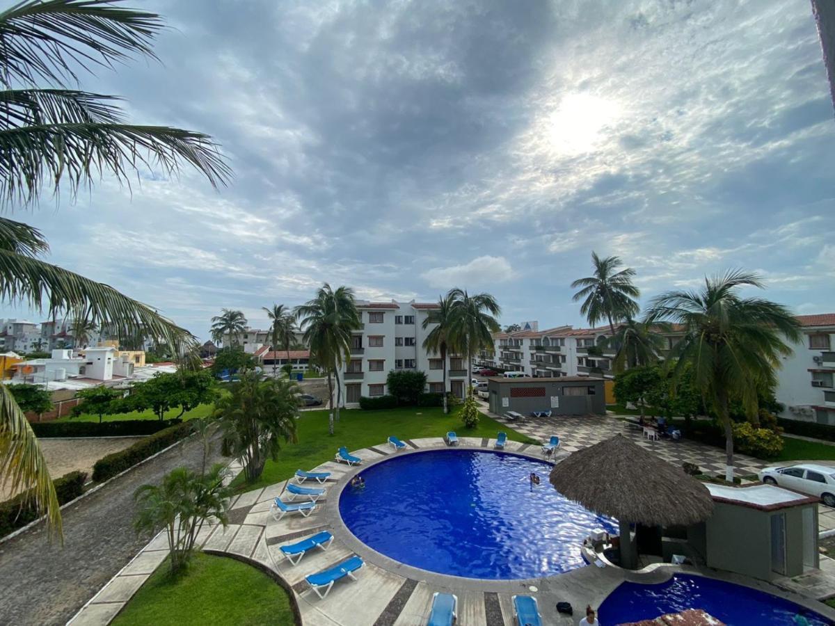 Hermoso Condominio Suites Las Palmas Con Alberca Manzanillo Luaran gambar